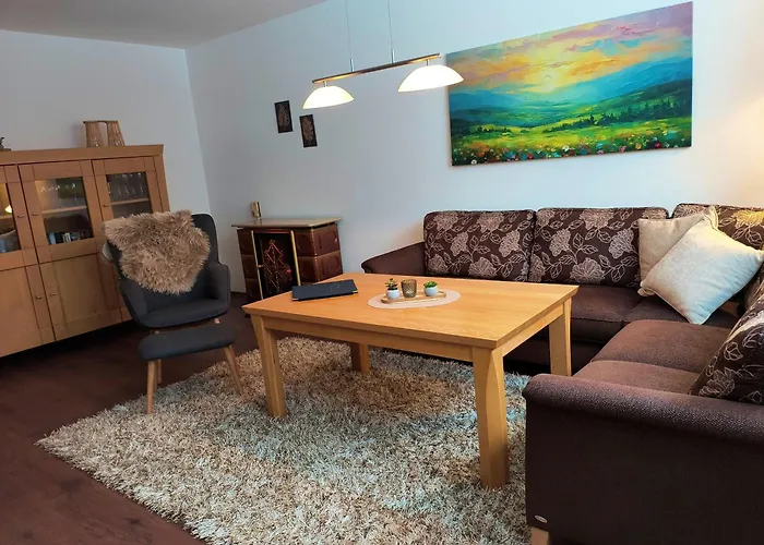 Appartement Osternest - Gemuetlich, Familienfreundlich, Pool, Sauna, Elektrokamin, Wlan Nahe Dem Skiliftkarussell Winterberg